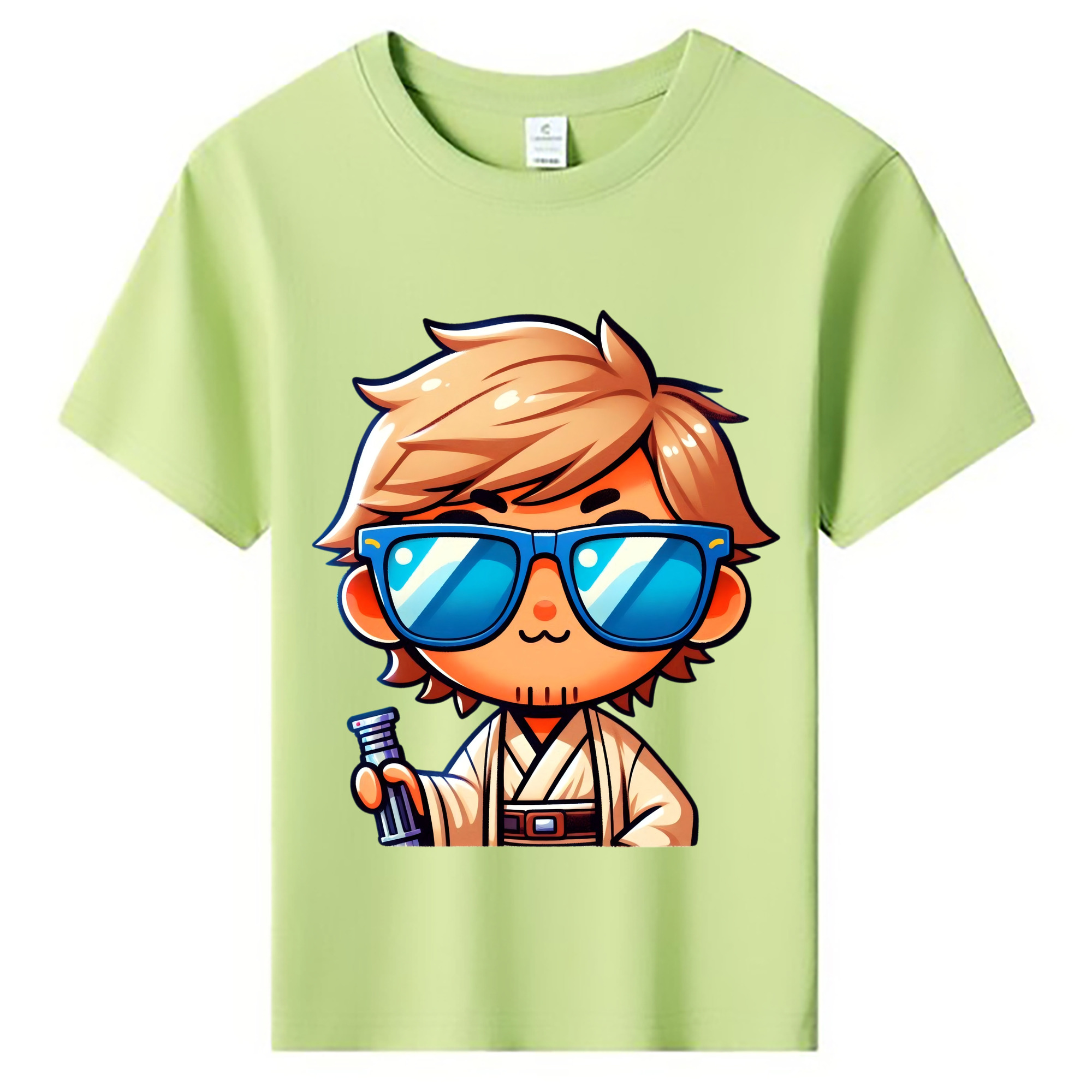 （画像用） スター・ウォーズ Star Wars 綿100％キッズTシャツ（フロントプリント）